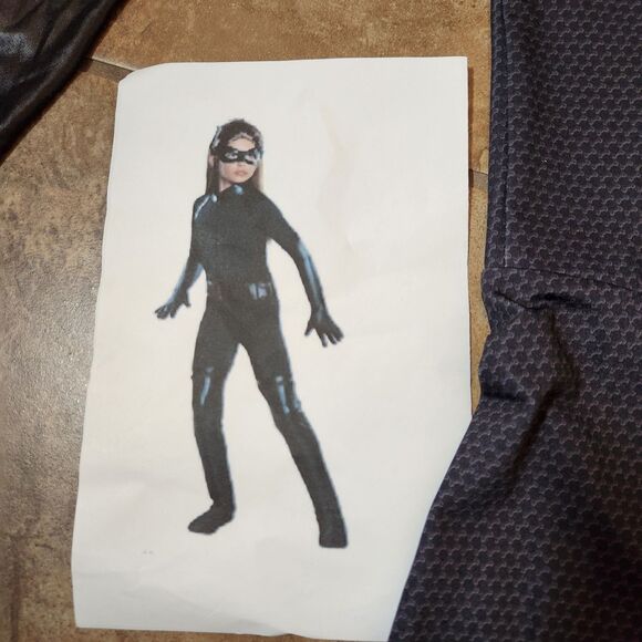 The Dark Knight Trilogy Costume – Youth Girls Size Small | Rubie’s | Halloween - Picture 4 of 5